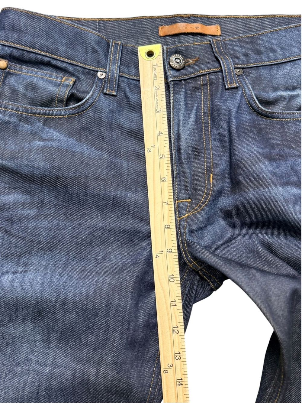 Joe’s Jeans Vintage Reserve 1971 The Classic W32 Made USA Dark Wash Jeans - Picture 8 of 10